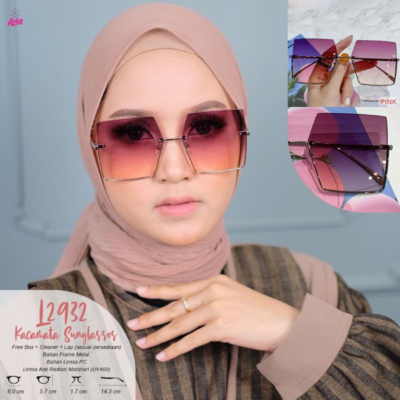 Kacamata Wanita Import L2932 Asta