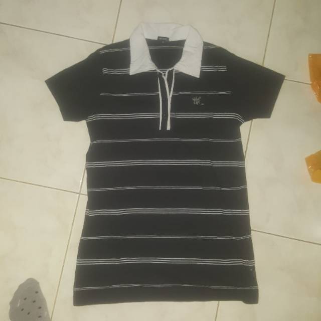 Nevada Polo Shirt Wanita Second Bekas Preloved Katun Panjang Kaos Pria