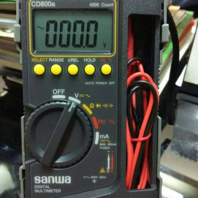 Multitester sanwa digital cd 800