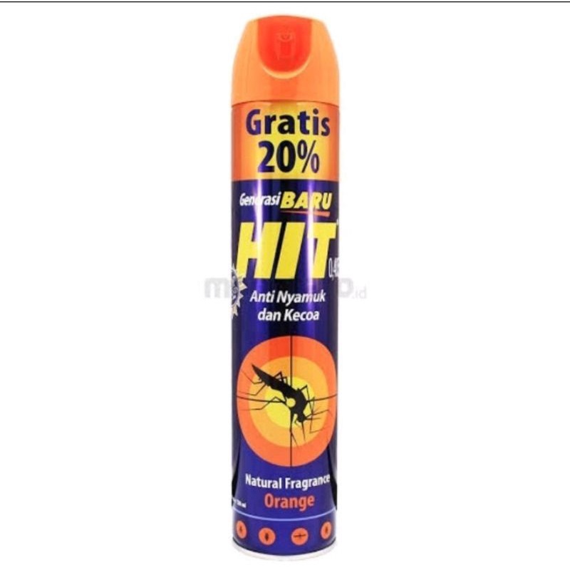 HIT AEROSOL 600+75ML SPRAY PEMBASMI NYAMUK