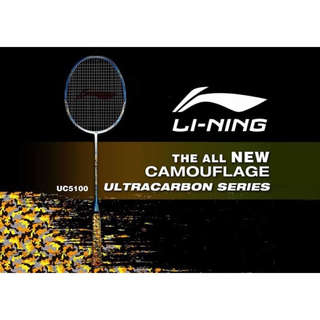 ORIGINAL Lining Ultra Carbon 5100 / UC 5100 Raket Badminton