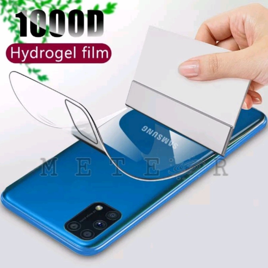 SAMSUNG M11 M21 M31 M51 ANTI GORES HYDROGEL BELAKANG CLEAR BENING BACK SKIN GARSKIN ANTI JAMUR PELINDUNG BELAKANG