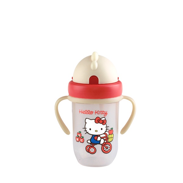 Lusty Bunny Hello Kitty Straw Sipper Cup 300ml (HKT-DG201)