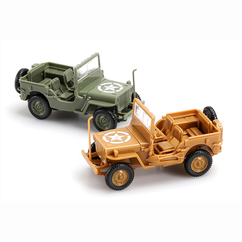 Us Willis Miniatur Mobil Jeep 4D Bahan Plastik Untuk Mainankoleksihadiah