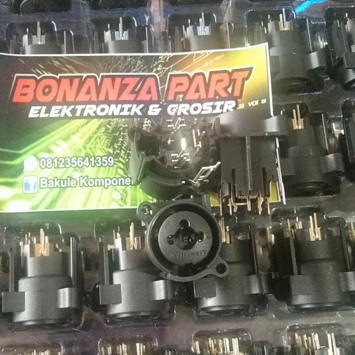 Berkualitas Soket Canon multi akai xlr socket combo multi