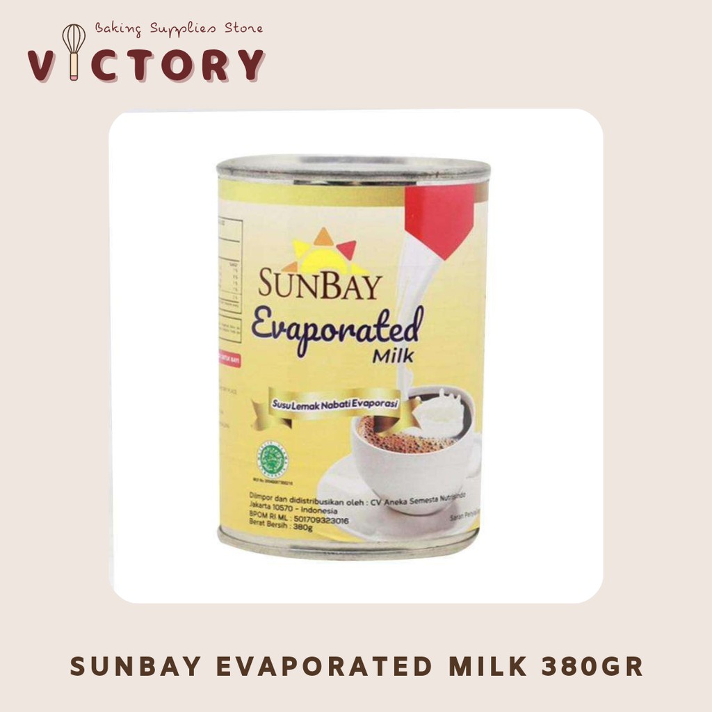 

SUNBAY Evaporated Milk - Susu Evaporasi 380gr
