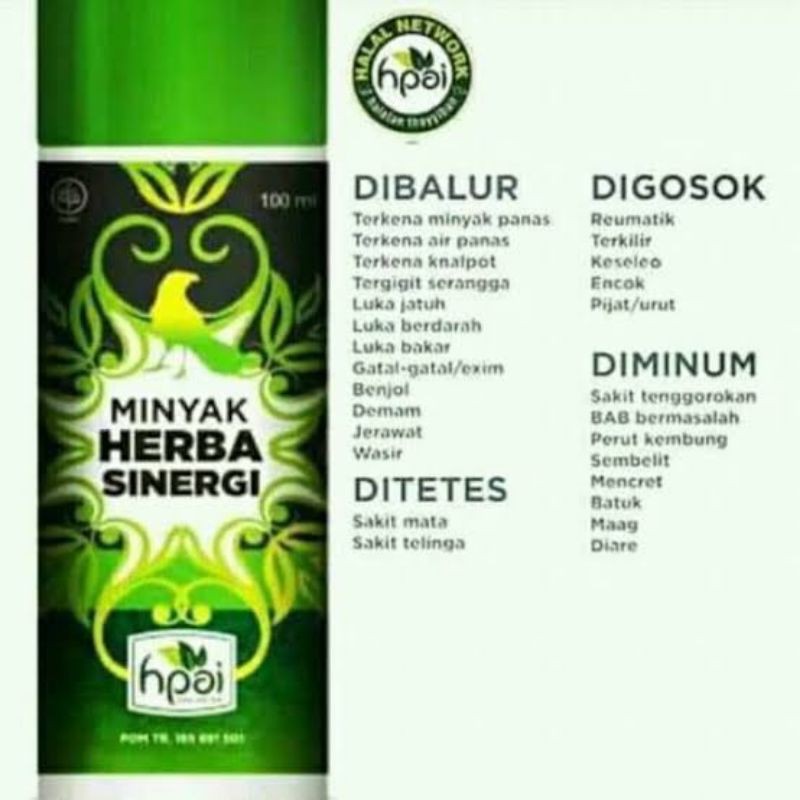 MINYAK HERBA SINERGI HPAI
