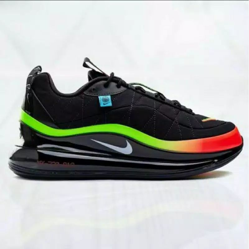 Nike Air Max 720 818 Black Multicolor Premium Original