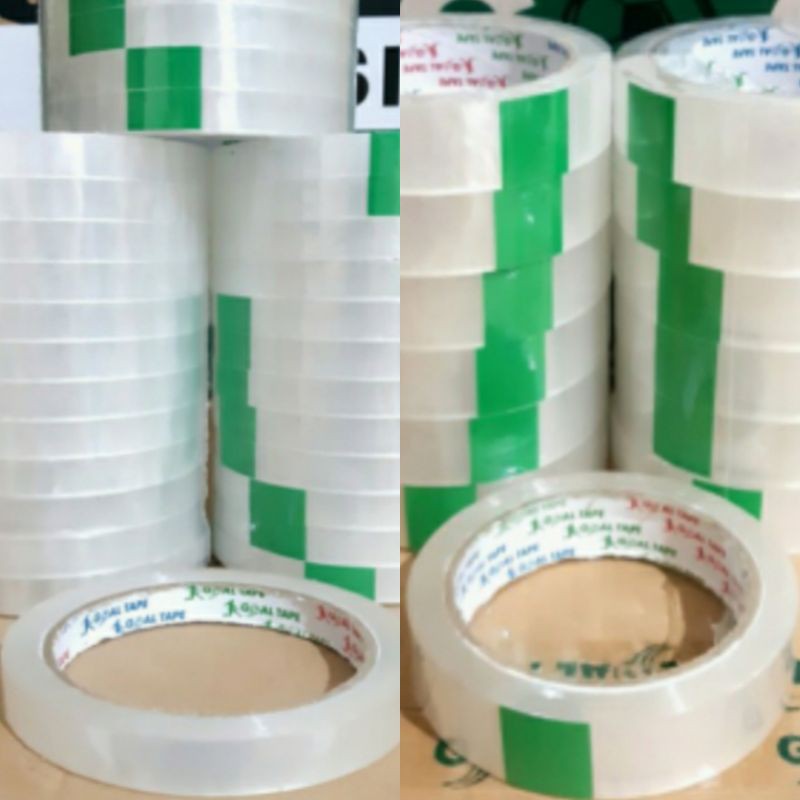 

Isolasi 1/2 Inch x 72 Yard 12 mm / Isolasi 1 Inch x 72 Yard 24 mm / Solasi Bening Murah