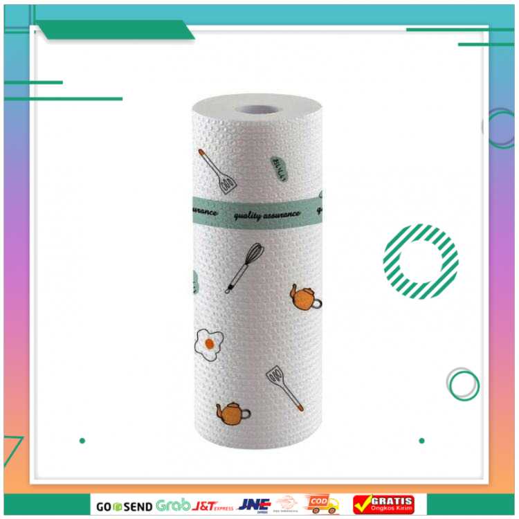 (BISA COD) FTIHSHPEOU HOME Tisu Kertas Soft Strong Disposable 1 Roll (50 Helai) - TA1242