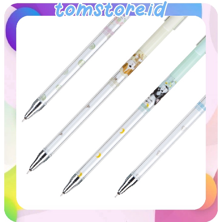 

TOMSTORE.ID colors Gel Pen Black Ink Color Pens 0.5mm S012
