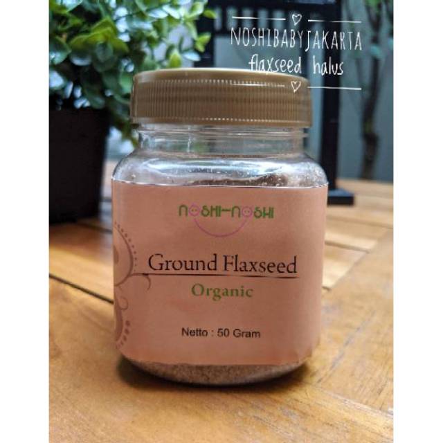 Ground Flaxseed Organic / Brown Flaxseed organic halus