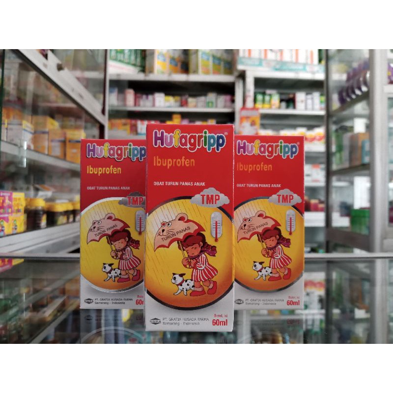 HUFAGRIP TMP SIRUP 60 ml | Obat Turun Panas Anak