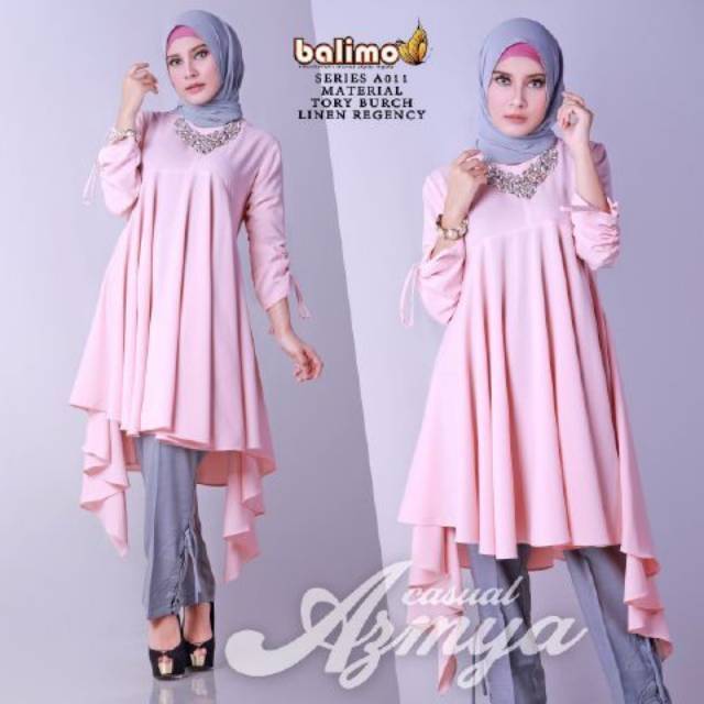 Setelan celana dan tunik Azmya by balimo