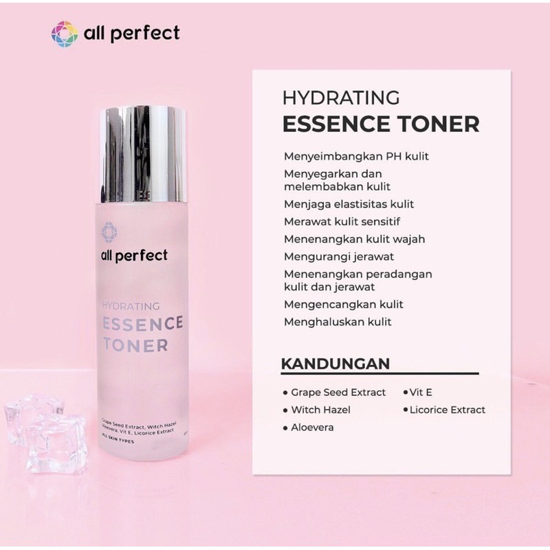 Hydrating Essence Toner 100ml All Perfect