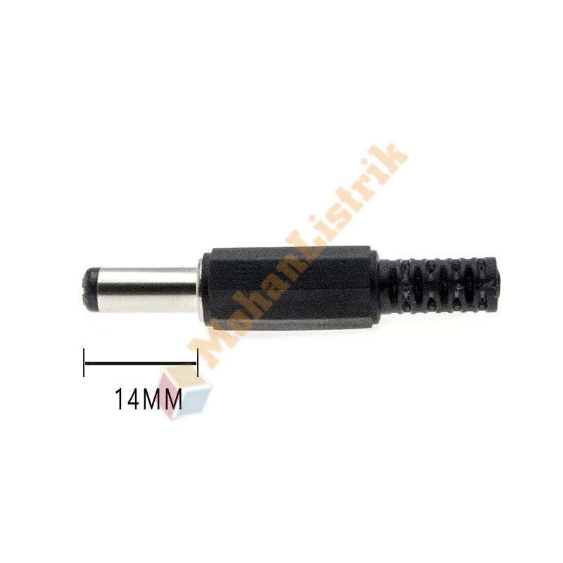 Jack Power DC Cowo Male LB 5.5 mm Konektor DC Lubang Besar