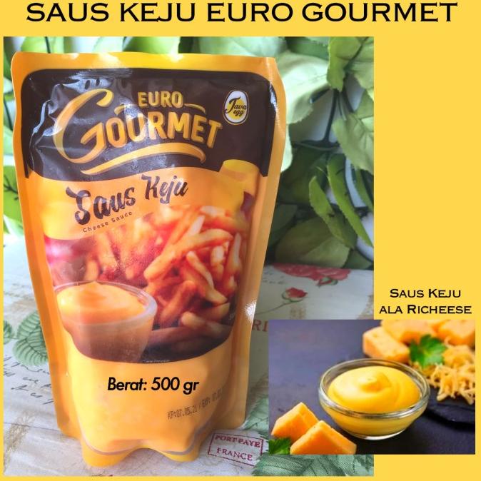 

Saus Keju Euro Gourmet Cheese Sauce Cimory Keju Cocol Richesee 500 gr