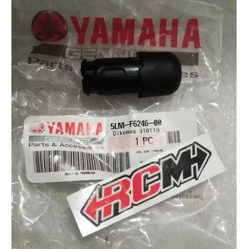 HARGA PERBIJI END GRIP PENTOLAN JALU PINGGIR STANG JUPITER Z JUPZ ORI ORIGINAL YAMAHA 5LM-F6246-00