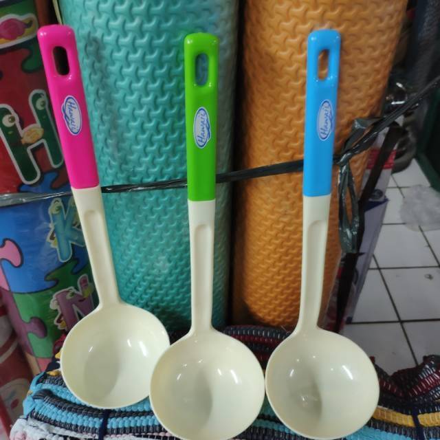 Centong Sayur - Centong Sup - Sendok Es Buah Plastik