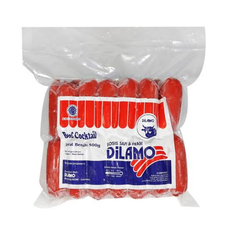 

Dilamo sosis Beef Coctail 500gr