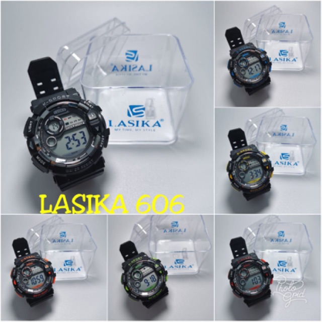 Jam Tangan Sport digital Dewasa Pria Anti Air 50M