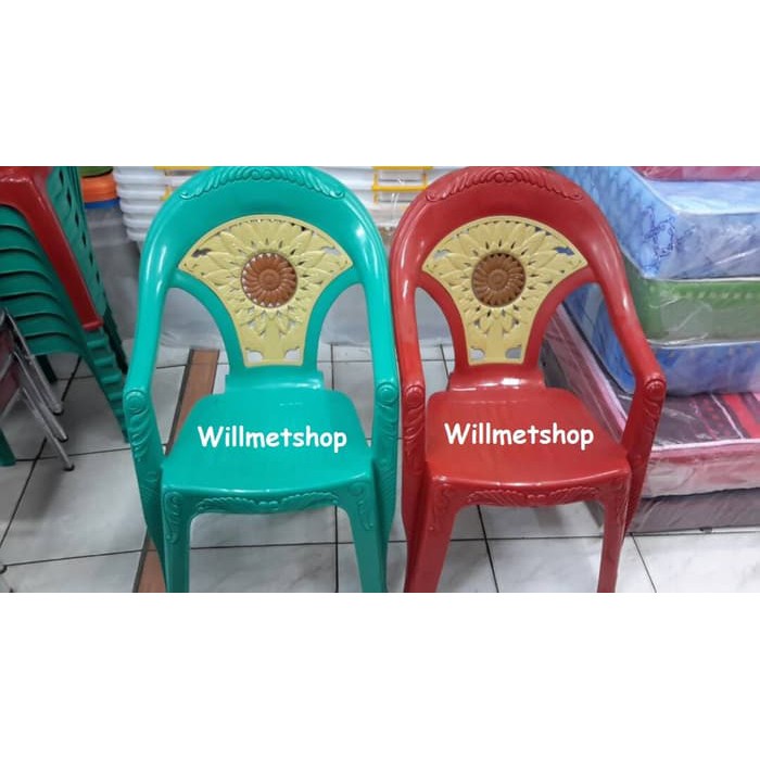 Kursi Napolly Sender Tangan Plastik 636