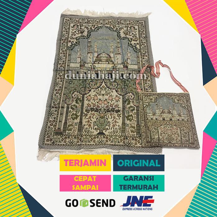 Cuci Gudang Termurah Harga Grosir Sajadah Tas Motif Masjid /Kodi