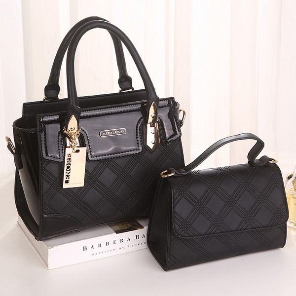 TERBARU SQ2686 TAS ALEXIA LENORE 2IN1 GROSIR TAS BATAM IMPORT BATAM BAG TAS PAKET WANITA TAS KERJA