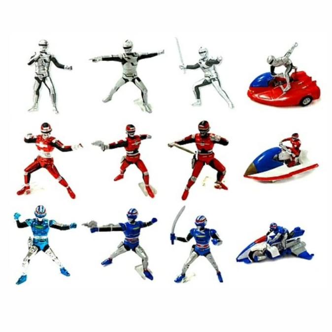 Action Figure Space Sheriff Sharivan - Gavan - Sharider Isi 12