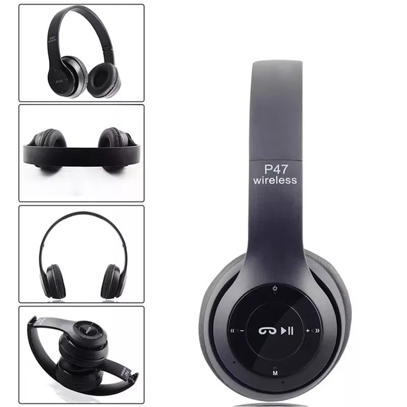 HEADSET / HANDSFREE REALME P47  WIRELESS BLUETOOTH PORTABLE SUPER BASS