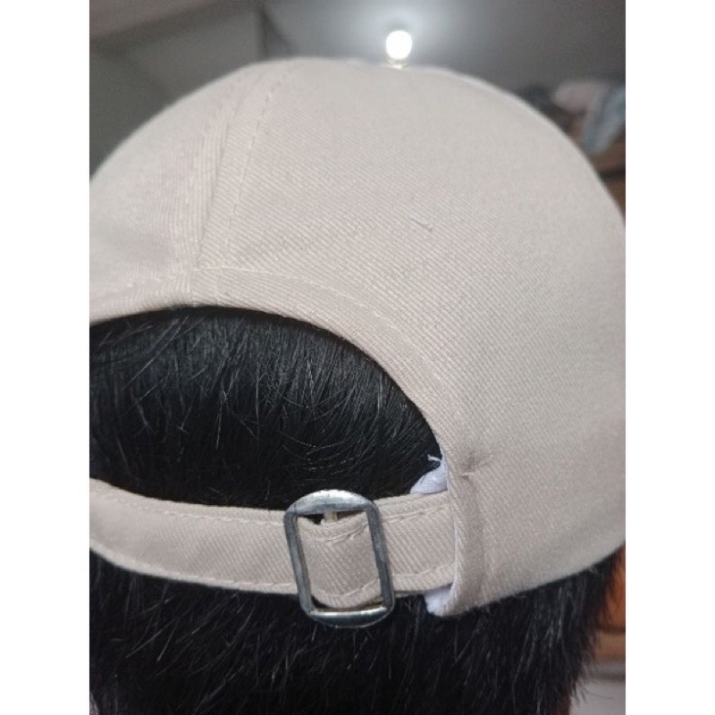 Topi Baseball cap Abjad Huruf Teks Alphabet Premium Quality Distro Clothing Baseballcap