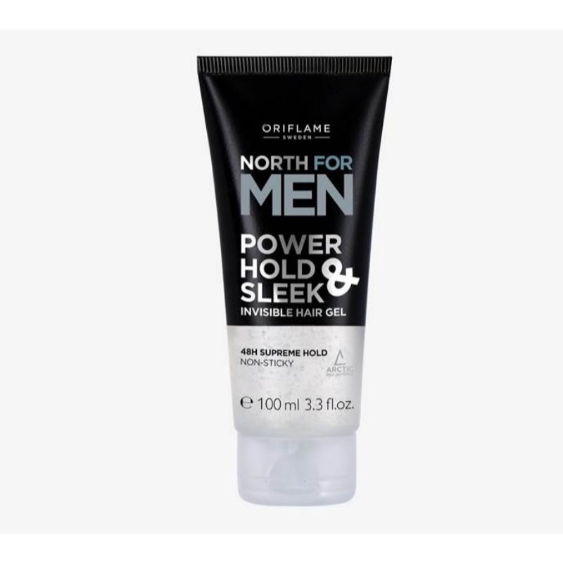 NORTH FOR MAN POWER HOLD & SLEEK INVISIBLE HAIR GEL