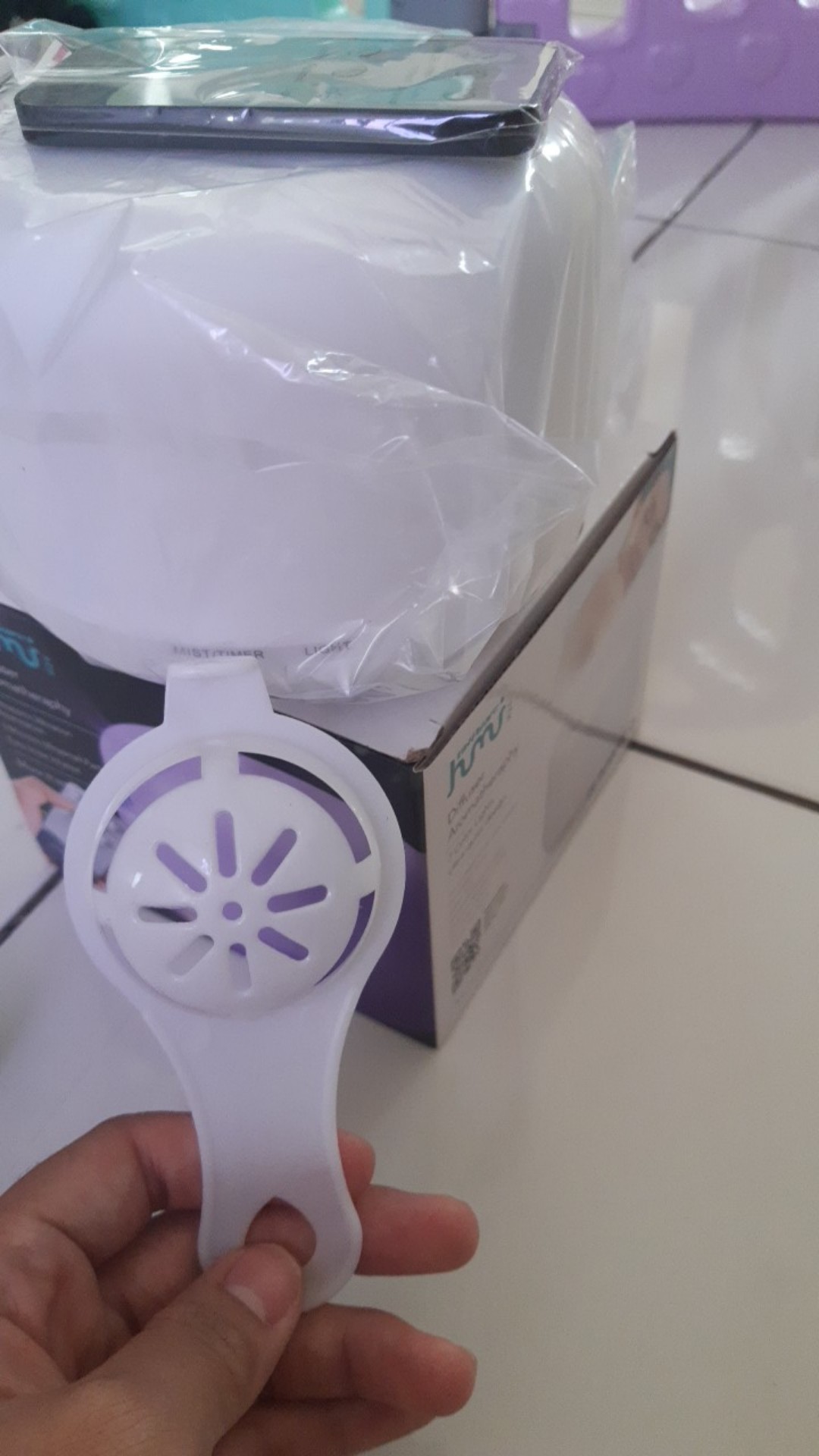 Yama Nokori Ultrasonic Aromaterapi 2 In 1 Difuser Humidifier 7 Colour Led