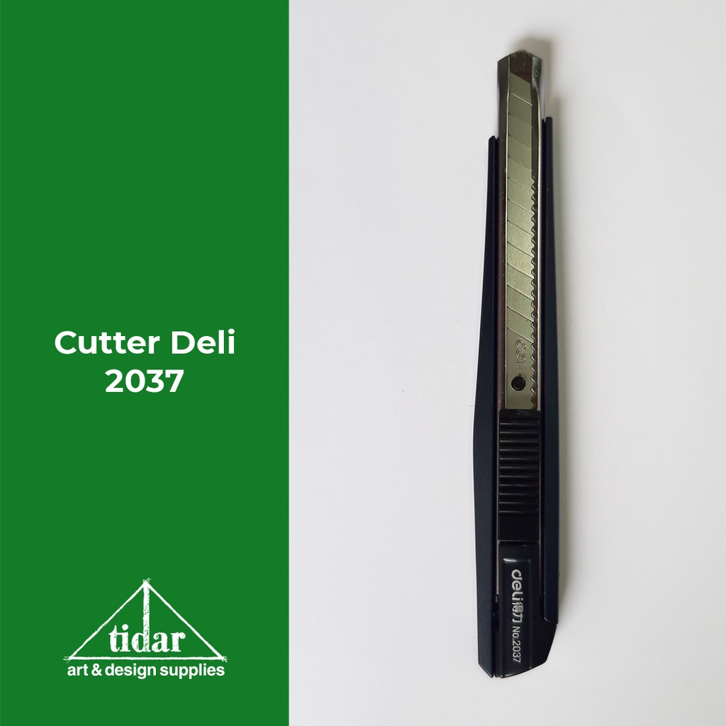 

[MR] Cutter Deli 2037 / Kater Kecil / Pisau Potong / Pemotong