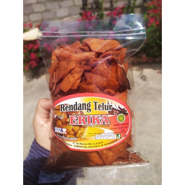 

Rendang Telur Erika 200gr | GRATISS BUBBLE WRAP + Kardus