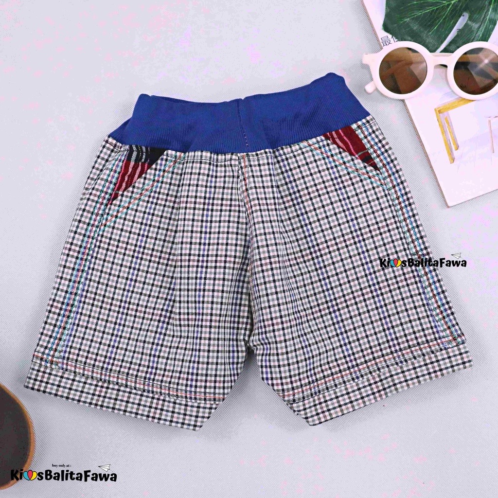 Celana Boxy uk 3-5 Tahun / Pants Anak Laki Cowok Pendek Polos Murah Boxer Harian Kantong Tebal Adem