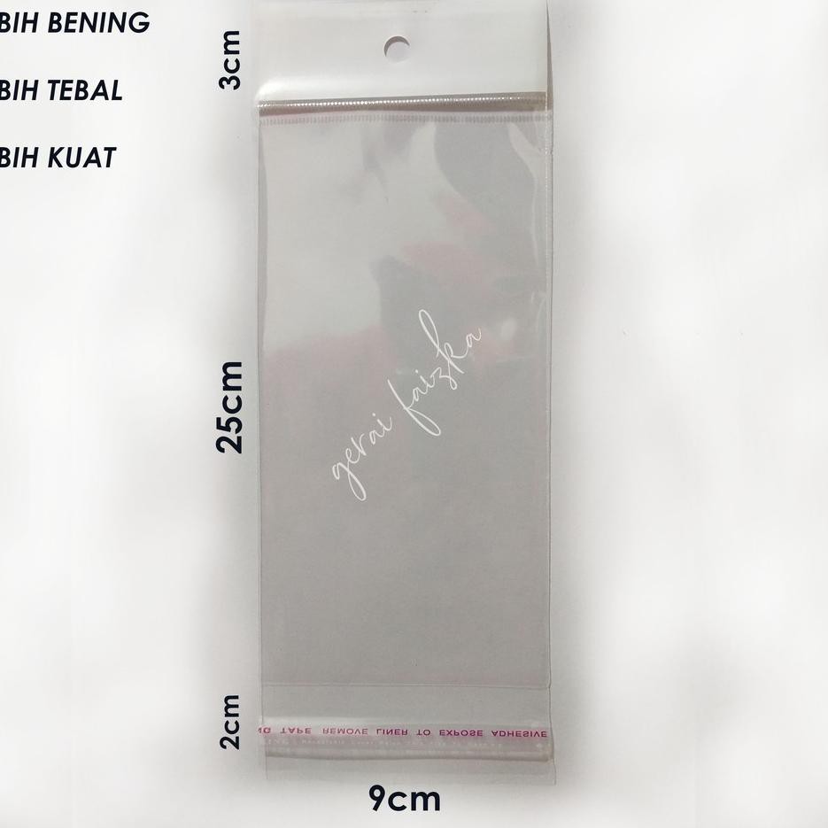 

Dijamin Miring harga.. PLASTIK OPP DISPLAY/STICKER 9X25~10X25
