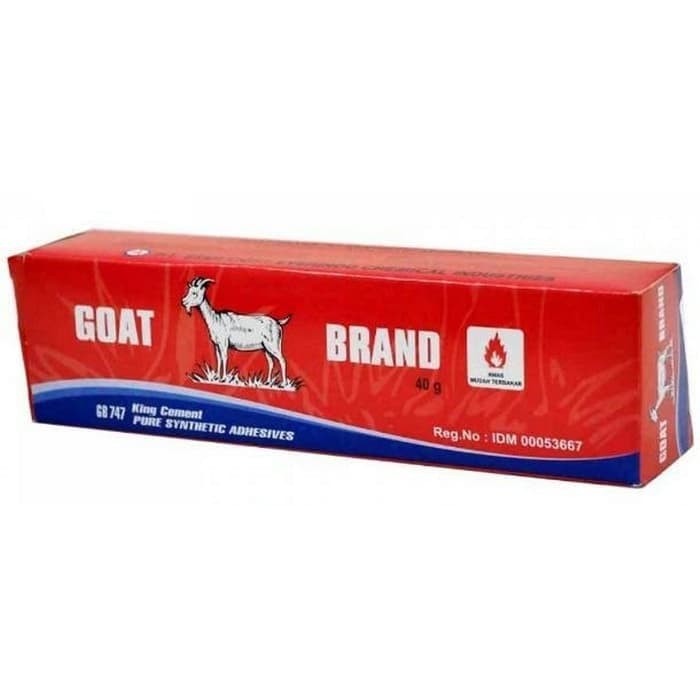 

Goat Lem Kambing Perekat Serbaguna 40gr 40 Gr