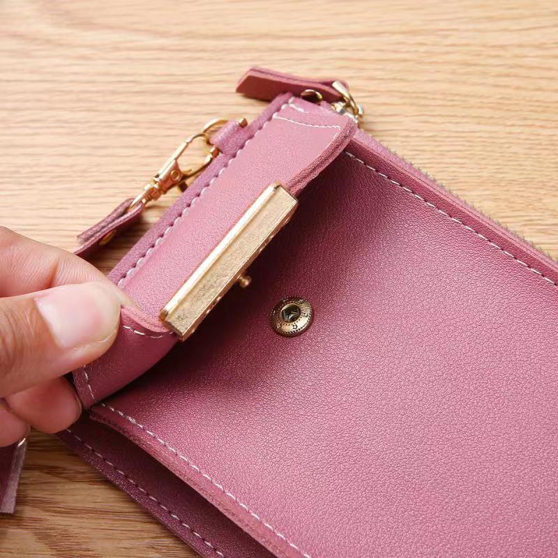 ( Fy ) Dompet Pocket Tempat Hp Wanita Tas Dompet Selempang Wanita Import Murah Real Pict