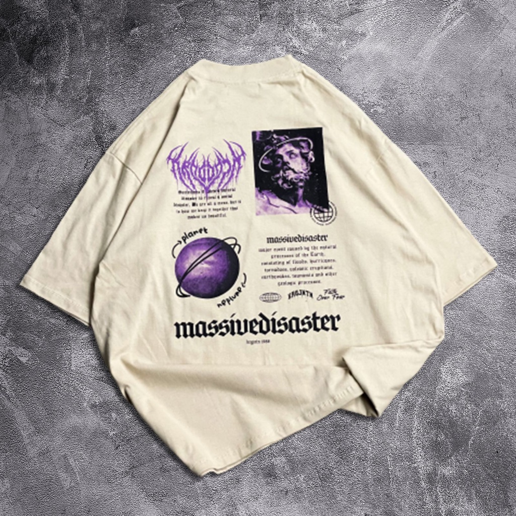 [Oversize] BAJU KAOS OVERSIZE / OVERSIZE T-SHIRT &quot;massive&quot;