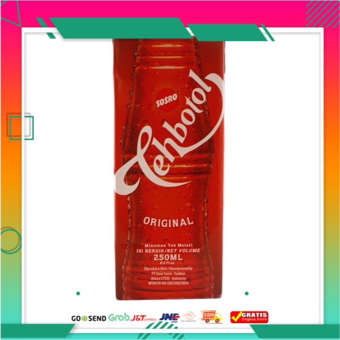 

Sosro Teh Botol Kotak 250 ml