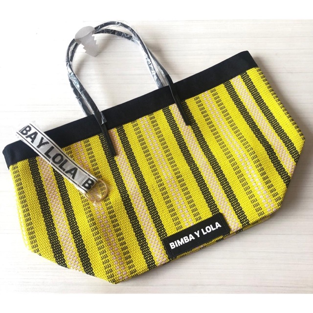 bimba y lola yellow bag