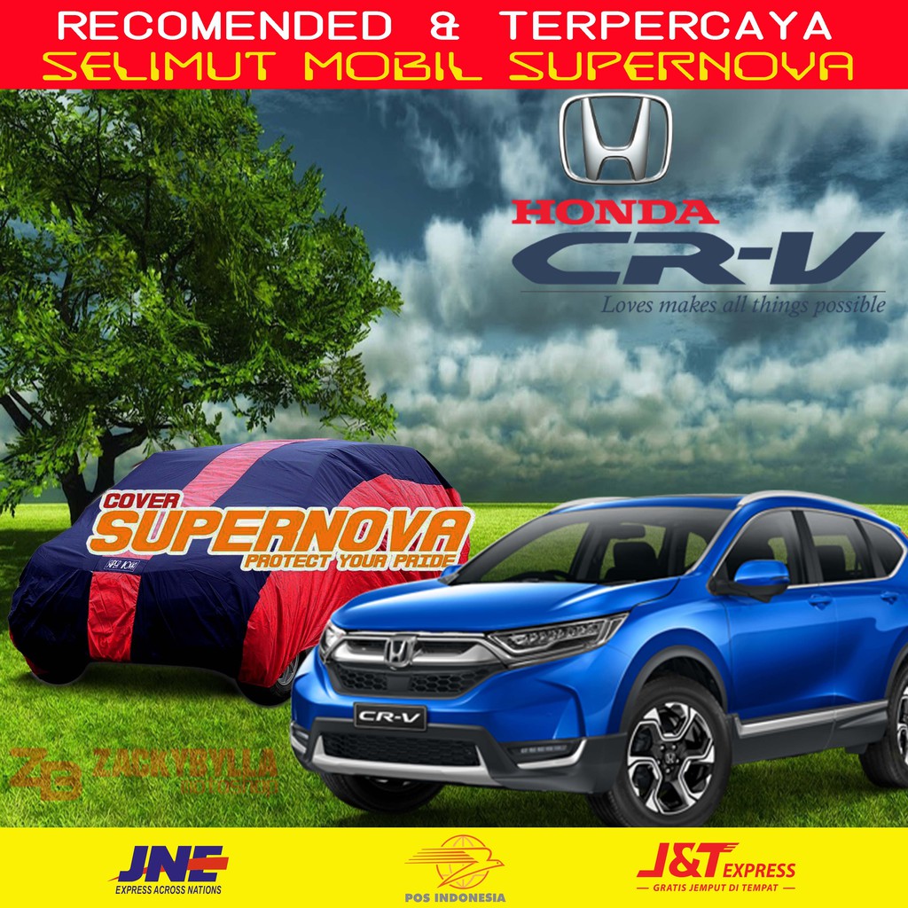 Car Body Cover | Selimut Mobil Honda CRV Supernova