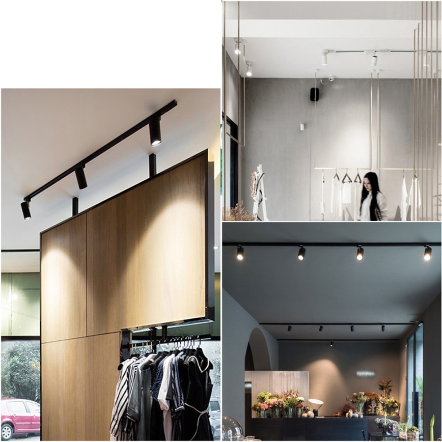 Lampu Sorot Rel Track LED Spotlight Track Light 30W Garansi