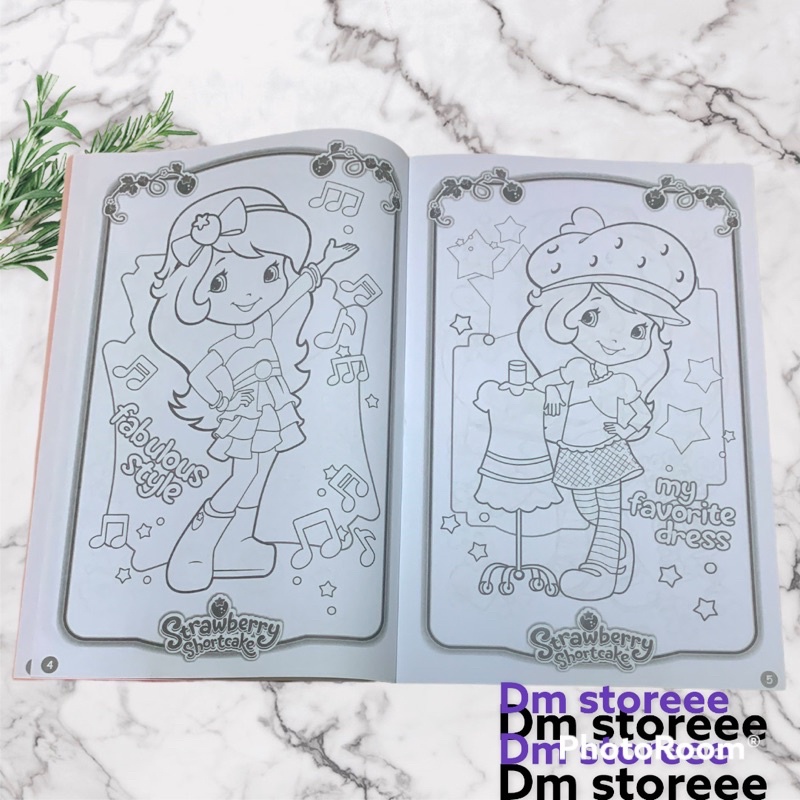 buku mewarnai coloring book DG / mewarnai edukasi menggambar dan membaca