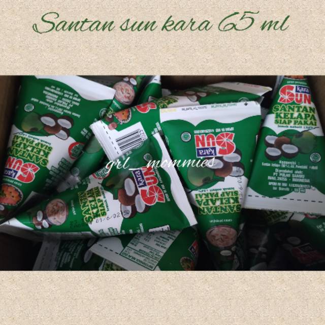 

Sun Kara / Sasa santan 65 ml