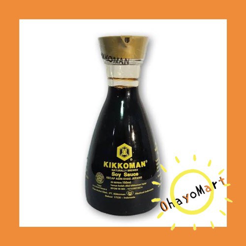 Kikkoman Soy sauce Original / Kikkoman soy sauce Dispenser 150ml