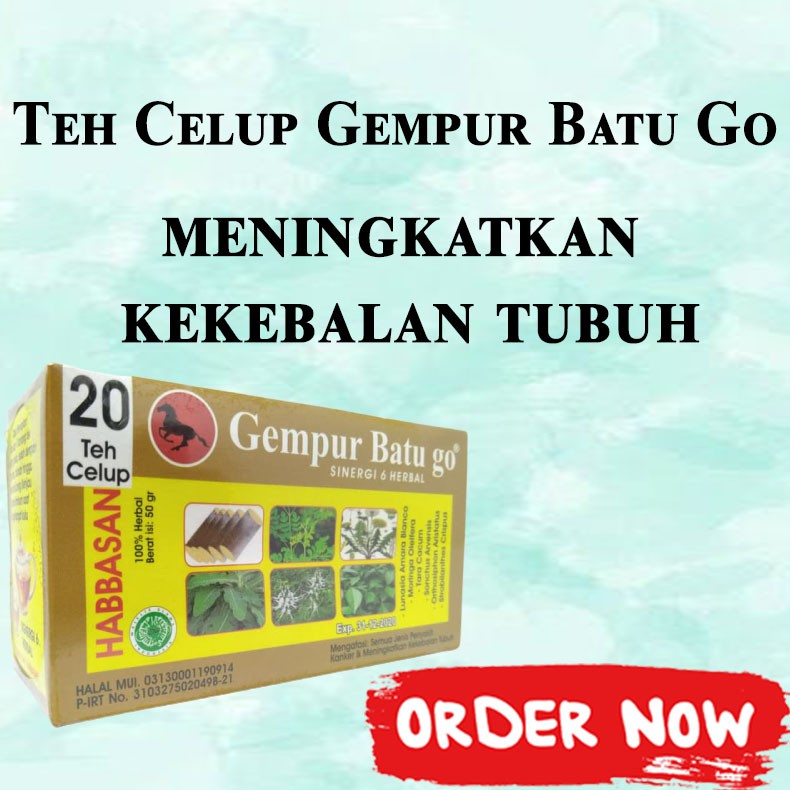 

Teh Celup Gempur Batu Go