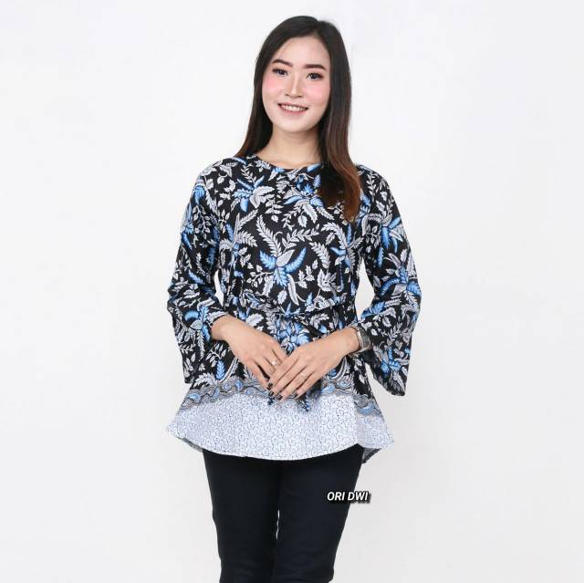 Blous Batik Wanita Atasan Batik Wanita Pakaian Wanita Traditional