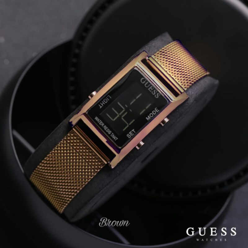 JAM TANGAN WANITA GUESS DIGITAL SEMI SUPER